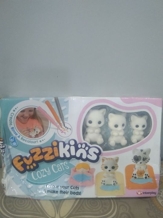 Fuzzikins Doll Set,Cozy Cats