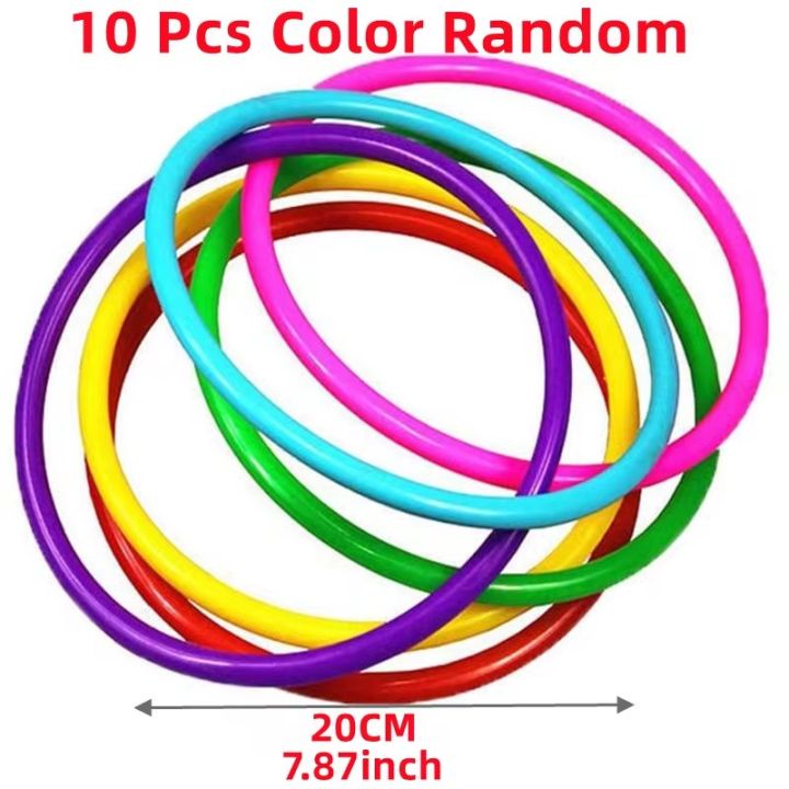 10pcs%20Plastic%20Toss%20Rings%20Target%20Jumping%20Children%20Outdoor%20Games%20for%20Party%20Jump%20Beach%20Toy%20Sports%20Sensory%20Integration%20Fun%20Toys%20Kids%20-%20Image%207