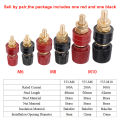 2Pcs M6 M8 M10 Full Copper Posts 333 555 Brass Terminal Blocks Power Supply Terminals Welding Machine Inverter Post Connector. 