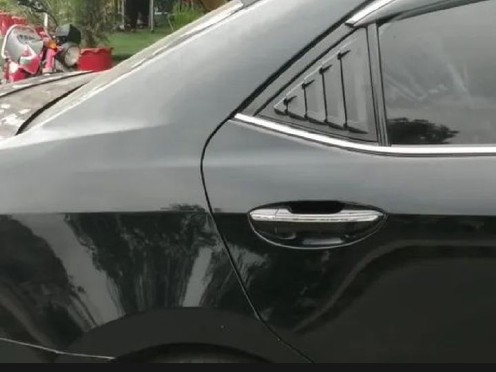 pre{ white-space: pre-wrap; }• Toyota Corolla
quarter lower trims, black color, 2pcs set.. Enhance the
exterior of your Corolla with these accessories.•
Specificallý designed for Corolla 2012-2023 models.•
Made with high-quality materials for durability.•