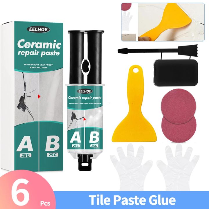 Tile Repair Paste Repair AB Glue Ceramic Crack Repairing Agent Adhesive