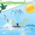 Solar Outdoor Fountain, Water Pump for Bird Baths, Garden Ponds, Pools, Fish Tanks & Aquariums. 
