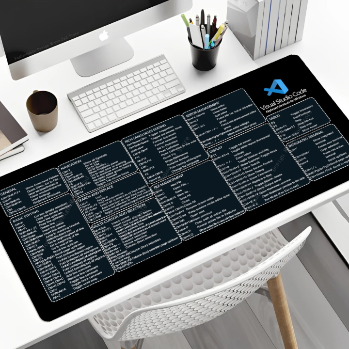 Visual%20Studio%20Code%20Keyboard%20Shortcuts%20For%20Windows%20Mouse%20Pad%20Desk%20Mat%20Cheat%20Sheet%20Mousepad%20Office%20Users%20Software%20Web%20AI%20Engineer%20-%20Image%202