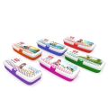 Oro Kelly & Carlos Cute Pencil Box Geometry Box (1 Pcs)| Double Portions |Stylish Geometry Box Set for Kids_Perfect for Boys, Girls, and School Needs.. 