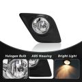 For Toyota Hilux Revo 2015 2016 2017 2018 2019 Car Fog Lamps LED Halogen Daytime Running Lights DRL Front Bumper Daylights 12V. 