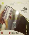 Kingston 4GB memory card. 