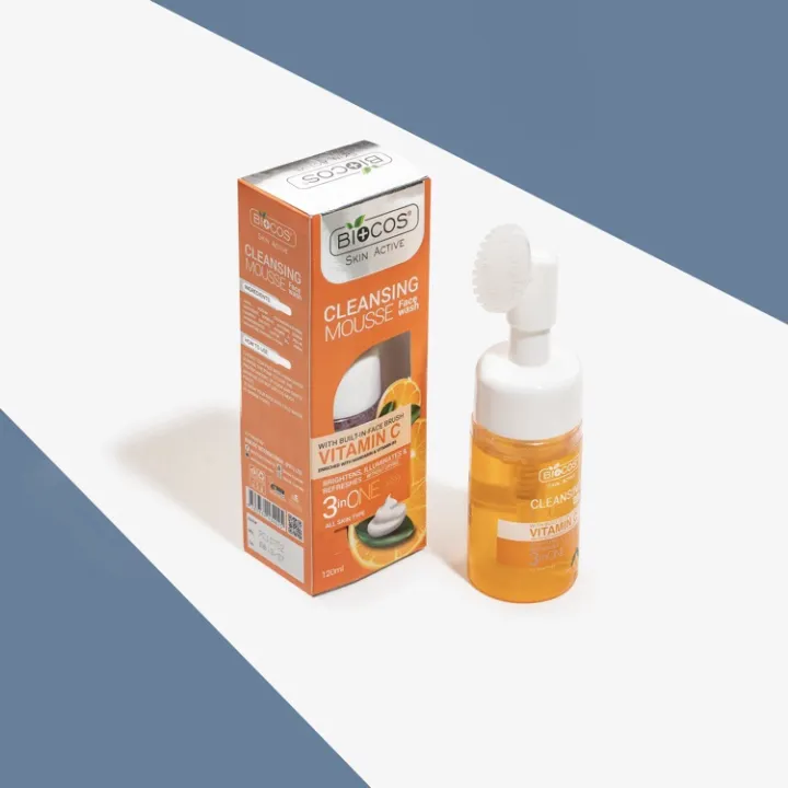 Biocos%20Vitamin%20C%20Face%20Wash%20Mousse%20-%20Brightening%20&%20Hydrating%20Cleanser%20with%20Aloe%20Vera%20&%20Vitamin%20B5%20%7C%20Gentle%20Foaming%20Wash%20for%20Radiant%20Skin,%20Deep%20Pore%20Cleansing,%20Anti-Breakout,%20Non-Drying%20120ml%20-%20Image%203