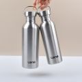 350-2000ml Stainless Steel Water Bottle Single Wall Bottle Large Capacity Big Mouth Flasks with Lid Cycling Drinkware Sports.