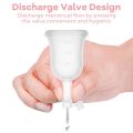 Lady Period Cup Valve Menstrual Cup Medical Silicone Menstrual Cup Period Copa Menstrual Con Vaso Silicone Cup Esterilizador.