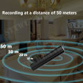 600 Hours Time Mini Voice Activated Recorder Built-in Magnet Small Digital Audio Recording Device Sound Dictaphone STTWUNAKE. 