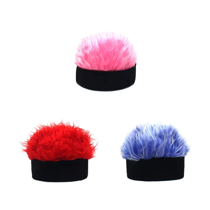 Polychrome%20Fashion%20Hip%20Hop%20Wig%20Hat%20Korean%20Version%20Landlord%20Hat%20Retro%20Street%20Trendy%20Man%20Female%20Hats%20-%20Image%204