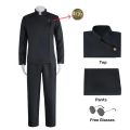 Jujutsu JJK High School Gojo Satoru Cosplay Costume Uniform for Men Women Shirt Pants Wig Halloween Uniform Full Sets. 
