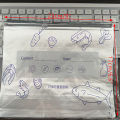 HUAHUABag of 10 Large Aluminum Foil Food Storage Bags; Reusable, Fresh-Keeping, Leakproof Freezer Safe Ziplock Pouch.HUAHUA.