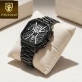 POEDAGAR 922 chronograph active Men'S stainless steel Quartz Watch Luminous Waterproof Explosion - Watch For Men.