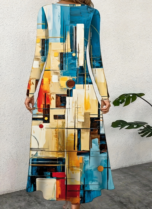 Fashion%20Elegant%20Women%20Dress%20Loose%20Casual%20Dress%20Women%20Printed%20Dress%20New%20Temperament%20-%20Image%205