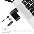 Laptop USB 3.0 Rotatable Hub High Speed Multi-hub Usb Splitter 2.0 1 Multiple 3 6 Port Adapter Usb 3.0 Card Reader for Pc.