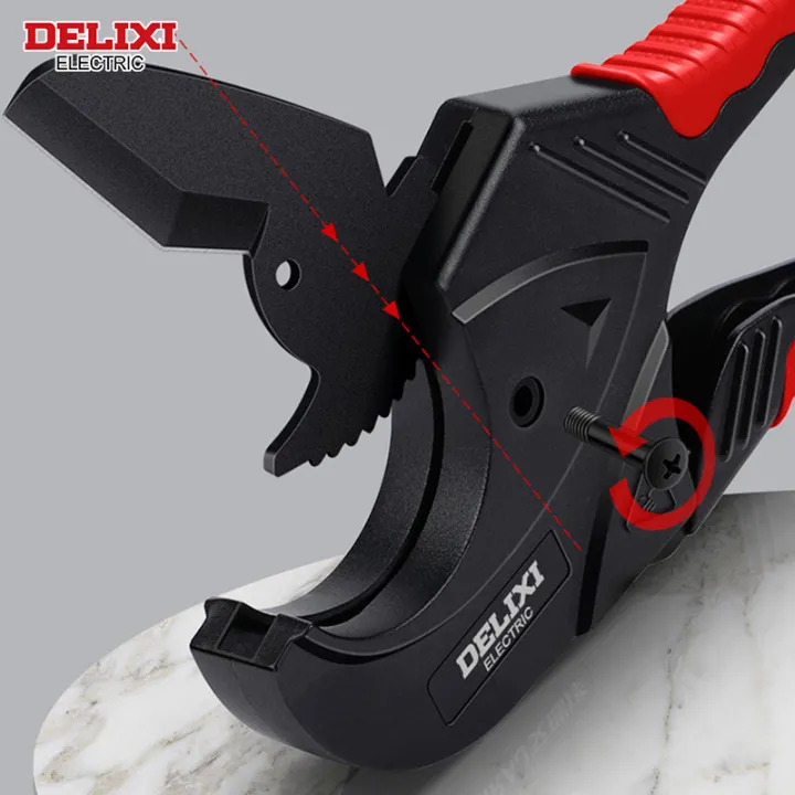 DELIXI%20ELECTRIC%20Pipe%20Cutter%EF%BC%8CPipe%20Scissors%20SK5%20Material%20Ratchet%20Cutter%20PVC/PU/PP/PE%20Hose%20Cutting%20Hand%20Tool%EF%BC%8Cfor%20Plumber%EF%BC%8CHomeowners%20-%20Image%203