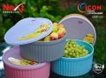 Icon Food Containers 4 Pcs Set Unbreakable. 