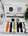 i20 Ultra Max Suit Smart Watch 10-in-1 set, 2.3" Large Screen, 7 Straps, AirPods 2 included , android/ OIS compatible, Bluetooth calling.. original product. 