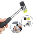 DIY Auto Paintless Dent Repair Kit Dent Hammer Metal Tap Down Pen 9 Heads Tips Dent Removal Tools for Car Hail Damage Repair. 