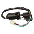 ATV Ignition Switch Key With Wire & Lock for Most Quad Dirt Bikes 50cc/70cc/110cc/125cc/150cc/250cc Motorbike ATV Quad Dirt Bike. 