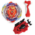 Bey Burst B-201 Zest Achilles Booster Metal Spinning Top 3in1 Modes Gyro Beys with Launcher Grip Gift. 