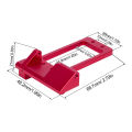 CNC Aluminum Front Axle BAT Servo Mount for 1/10 SCX10 III AR45P Portal Axle LCG Chassis Low Center of Gravity Servo Bracket. 