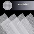2/4pcs Plastic Canvas Embroidery Sheets White Bag Mesh Sheets for DIY Sewing Embroidered Woven Crafts. 