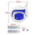 12V Universal Waterproof Car Snail Horn 8 Sounds 18 Voices Tone Super Loud 115DB Music Speaker Motorcycle Horn Snailhorn 1Pairs.