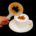 16PCS Coffee Stencils Fancy Coffee Printing Model Milk Cake Stencils Cappuccino Mold Cake Drawing Mould Home Kitchen Supplies. 