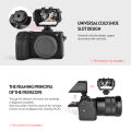 Andoer Camera Selfie Vlog Flip Up Mirror Screen 3 Cold Shoe for  A6000/A6300/A6500/A72/A73  Z6/Z7 Mirroless Cameras. 