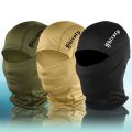 3pcs/2pcs/1pc English Letter Print Men's and Women's Balaclava Single Hole Full Face Neck Protection Mask Suitable for Outdoor.