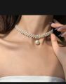 elegant handmade pearl beaded necklace for girls best for any occasion. 