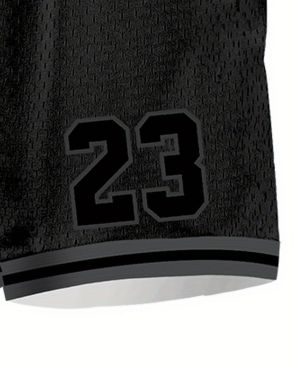 NO.23%20Black%20Basketball%20Shorts%20Summer%20Breathable%20Loose%20Y2K%20Oversized%20Leisure%20Suitable%20Fitness%20Exercise%20Training%20Shorts%20Moto%20-%20Image%206