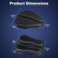 Motorcycle Seat Cushion 3D Honeycomb Anti-slip Motorcycle Gel Seat Cushion Moto Pressure Relief Ride Seat Pad Moto Accessories. 