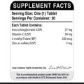 Herbiotics Iroplex For Iron Deficiency || Haemoglobin Levels 30s Tablets. 