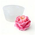 1 Piece 3D Elegant Rose Silicone Mold - Reusable Flexible Mold for Candle, Resin Art, Handmade Soap and Clay Making, Exquisite Petal Design, Home Decoration, Valentine's Day , Floral Shape, Special  for Craft Enthusiasts. 