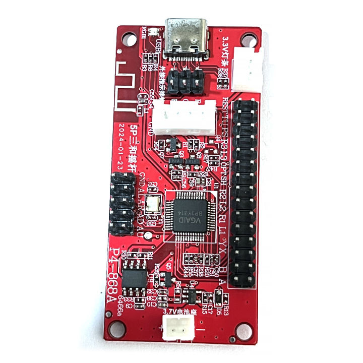 Joystick%20Encoder%20PCB%20Board%20USB%20Arcade%20Zero%20Delay%20Controller%20TO%20PC%20PS3%20PS4%20IOS%20One%20Player%20Wireless%20Bluetooth%20Without%20Battery%20-%20Image%203