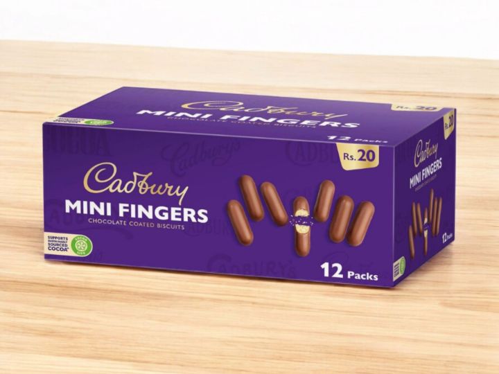 Cadbury Mini Fingers Chocolate 20Rsx12
