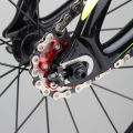 Bicycle Chain Adjuster Aluminum Alloy CNC Bike Chain Tension Bolt Screw DIY Modification Lightweight for Single Speed Bicycle. 