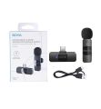 BOYA BY-V10 For USB-C Ultracompact 2.4GHz Wireless Microphone System With Selectible Noise Cancelling. 