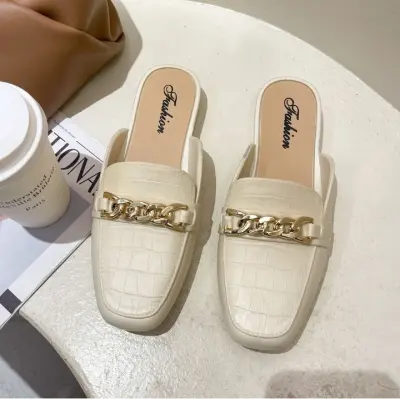 Women Half Shoes & Loafers Casual Rubber Cut Shoes & Slip-On