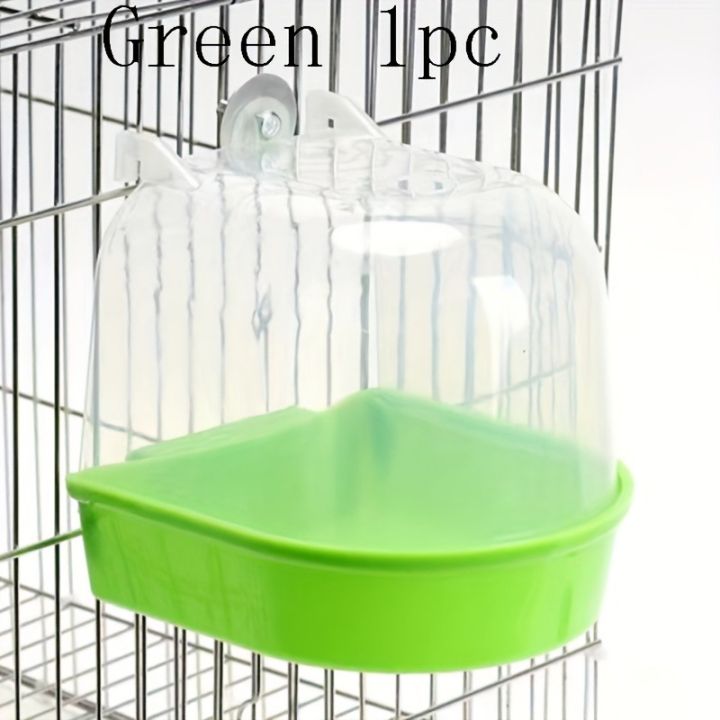 Transparent%20Bird%20Bath%20Tub%20-%20Splash-Proof%20PP%20Shower%20for%20Parrots,%20Lovebirds%20&%20Conures%20w/%20Easy-Grip%20Handle%20-%20Image%207