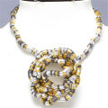 5mm 90cm Iron Flexible Twisted Jewelry Bendable Snake Necklace 12 Colors Available. 