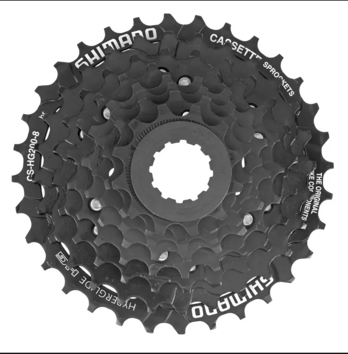 Shimano%208%20Speed%20Cassette.%20Shimano%20CS-HG200-8%20-%20Bike%20Cycle%20-%20Image%205