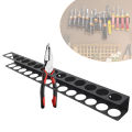 Steel Wall Mount Screwdriver Wrench Holder Screwdriver Storage Rack Pliers Organizer Rack Workshops Hardware Tool DisplayHanger.