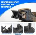 Universal Suspension Strut Split Hub Steering Knuckle Spreader Tool, Strut Spreader Tool Shock Absorber Strut Remover Tool 1Pc. 