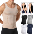 Men's Shapewear Slimming Body Corset Vest Shirt Compression Abdomen Tummy Belly Control Slim Waist Cincher Underwear Sports Vest.