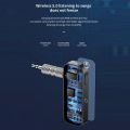 Bluetooth Receiver Transmitter 2 IN 1 3.5MM AUX Stereo Wireless Audio Adapter Mini For Car TV PC Speaker Headphone Handsfree.