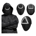 【Products Available】 Ready to Ship！Korean Squid Game Mask Front Man Cosplay Costume Masks Lee Jung Jae's Same Mask Squid Game Mask. 